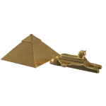 Pyramid And Sphinx Collectible